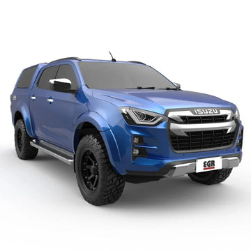 EGR Isuzu Dmax Fender Flares Full Set Colour Matched May 2024 onwards - Brixton 4x4 - Buy Online Now!